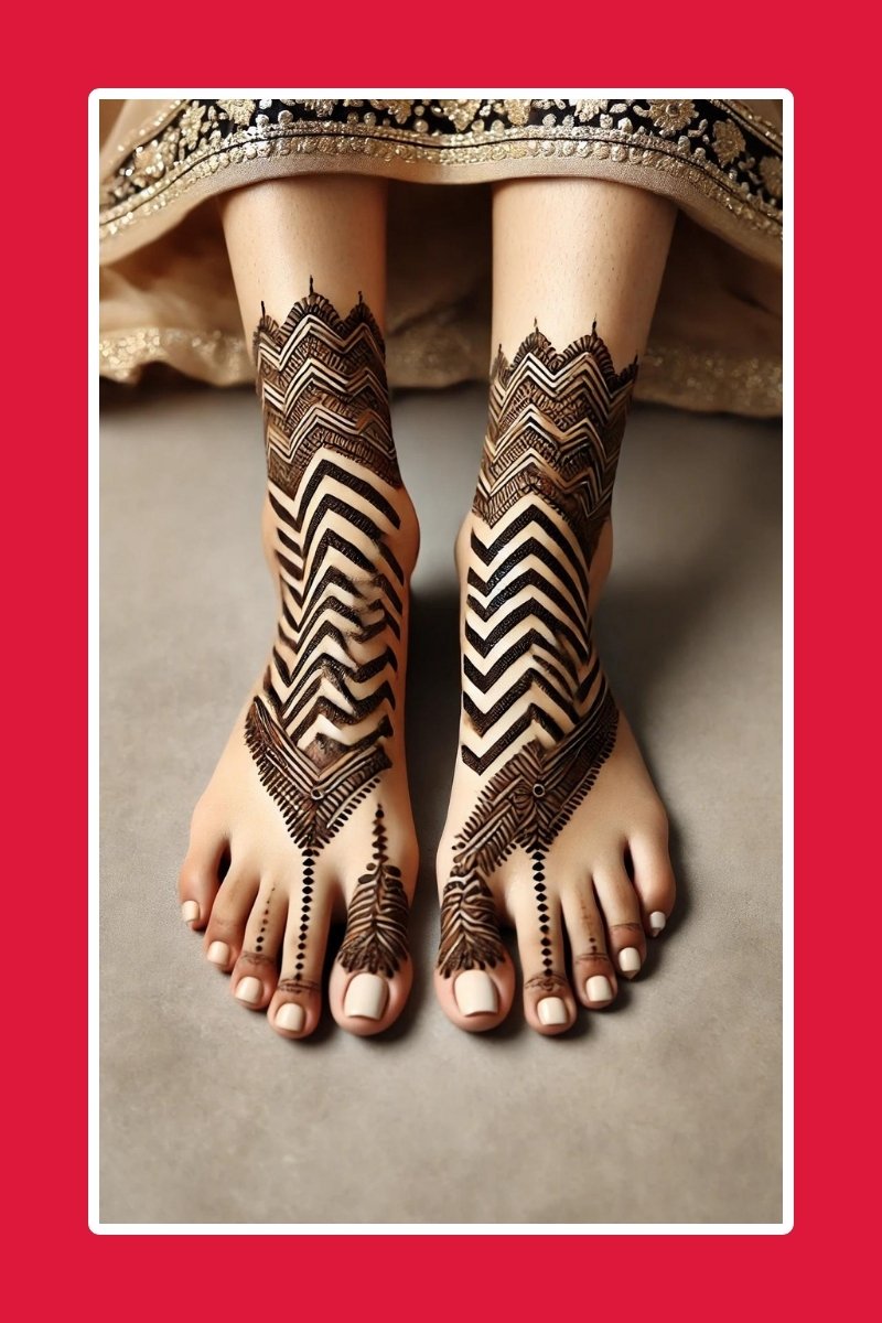 Chevron Stripes Design